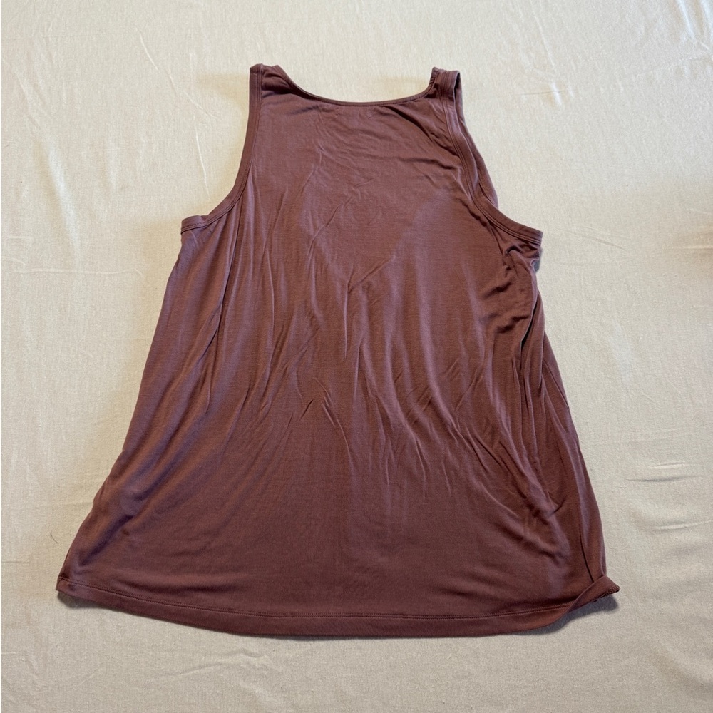Maurices Women's Size 0X Sleeveless Crochet Detail Top - Purple‎ - Picture 5 of 6
